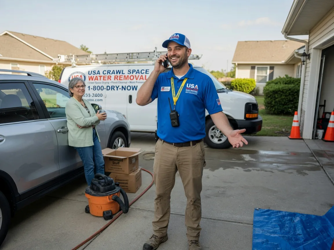 Crawl Space Water Removal Bradley, SC FAQs